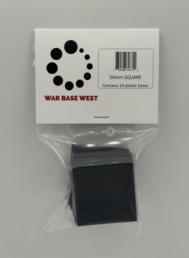 War Base West Lot of 5 50mm Square Bases for AoS Warhammer Monstrous Giant Dragon Wyvern - Image 1